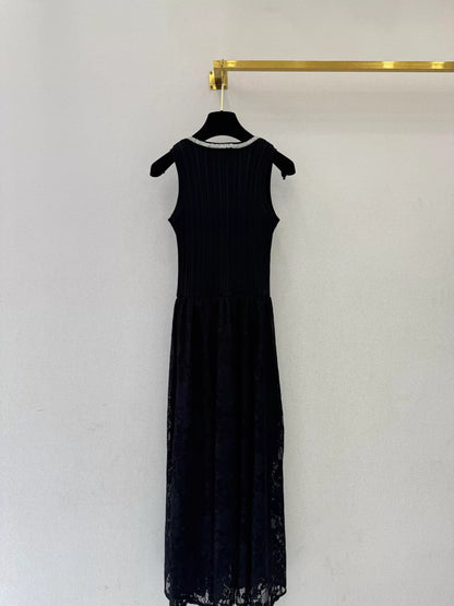 26ss Patchwork Dress