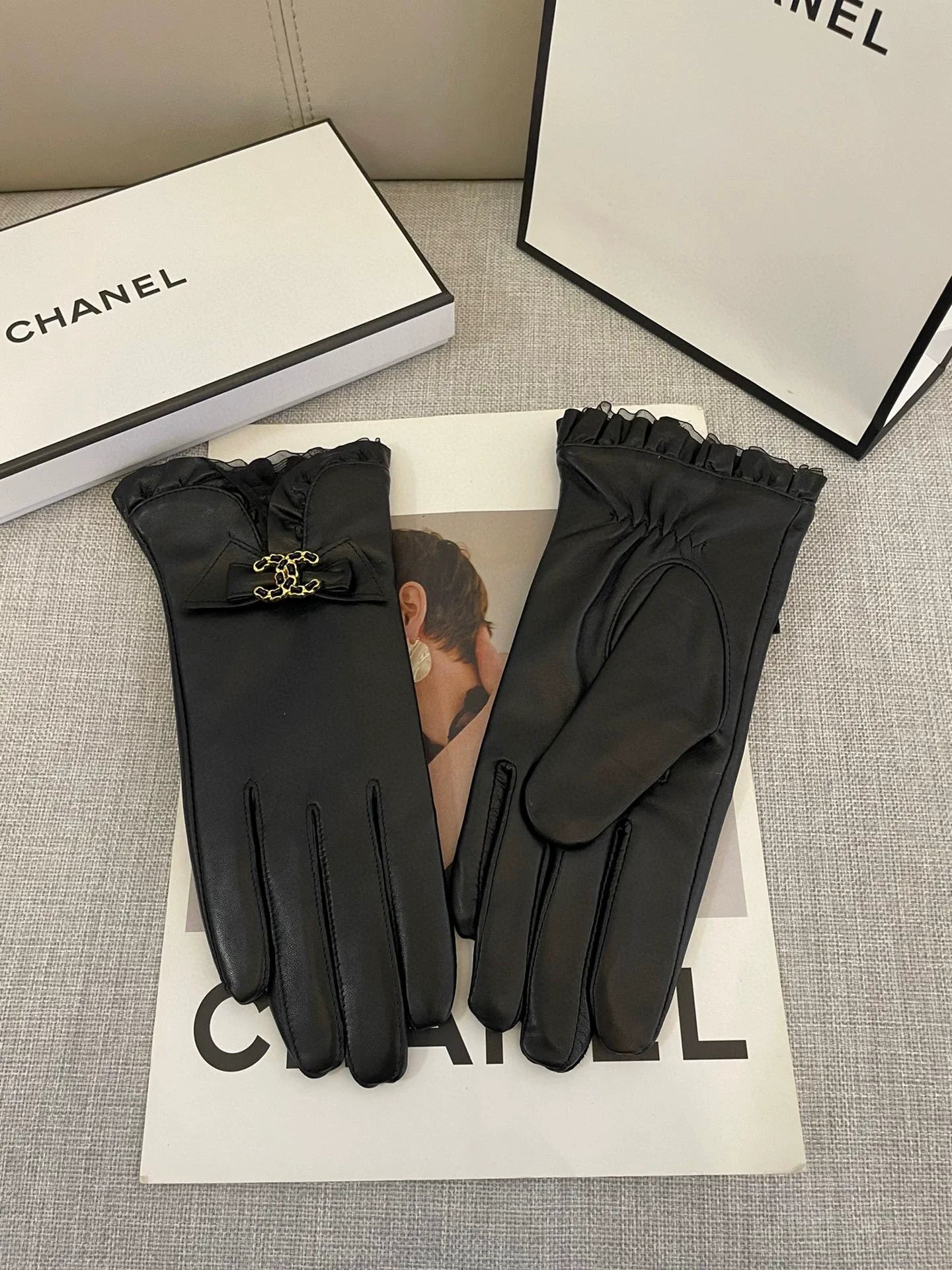 lambskin gloves