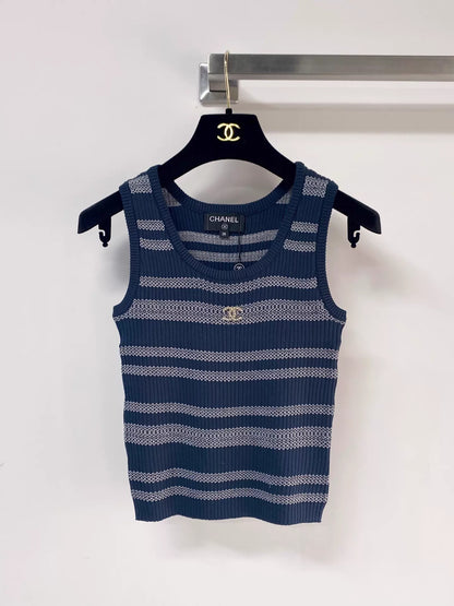 26ss Striped Vest
