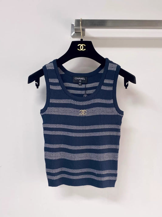 26ss Striped Vest