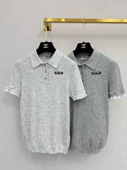 26ss Knitted Polo Shirt