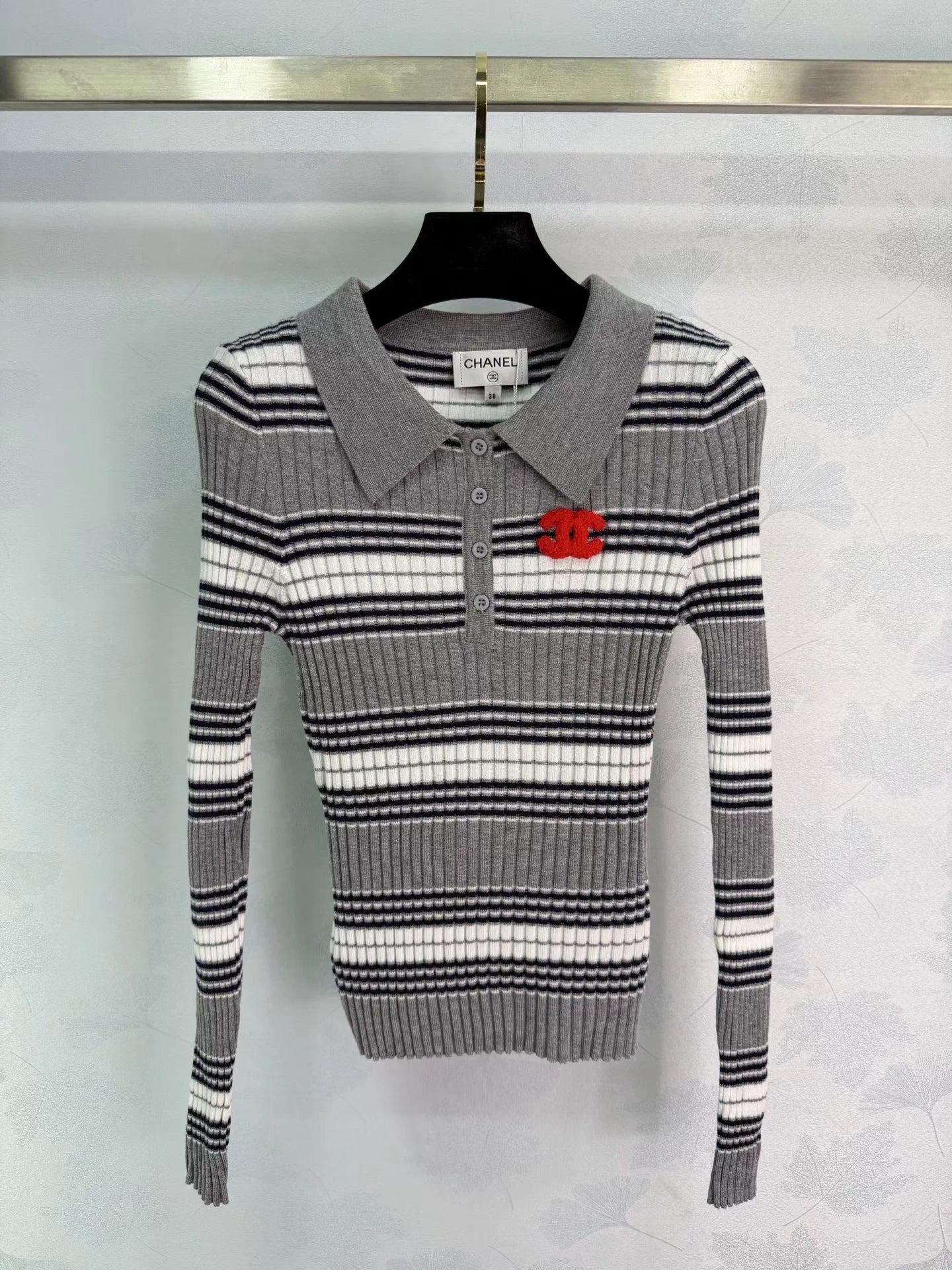 Striped Knit Sweater