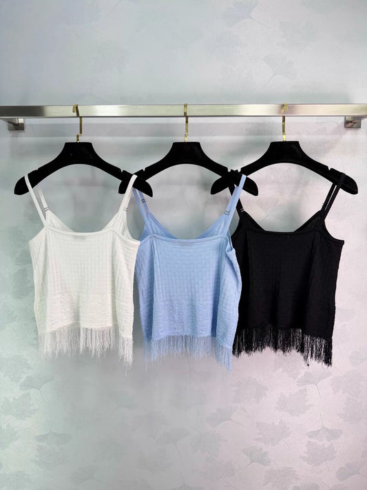26ss Tassel Knit Camisole