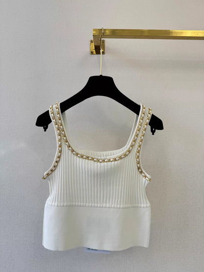 Chain Knit Vest