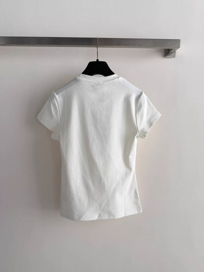 26ss Double C logo T-shirt on the chest