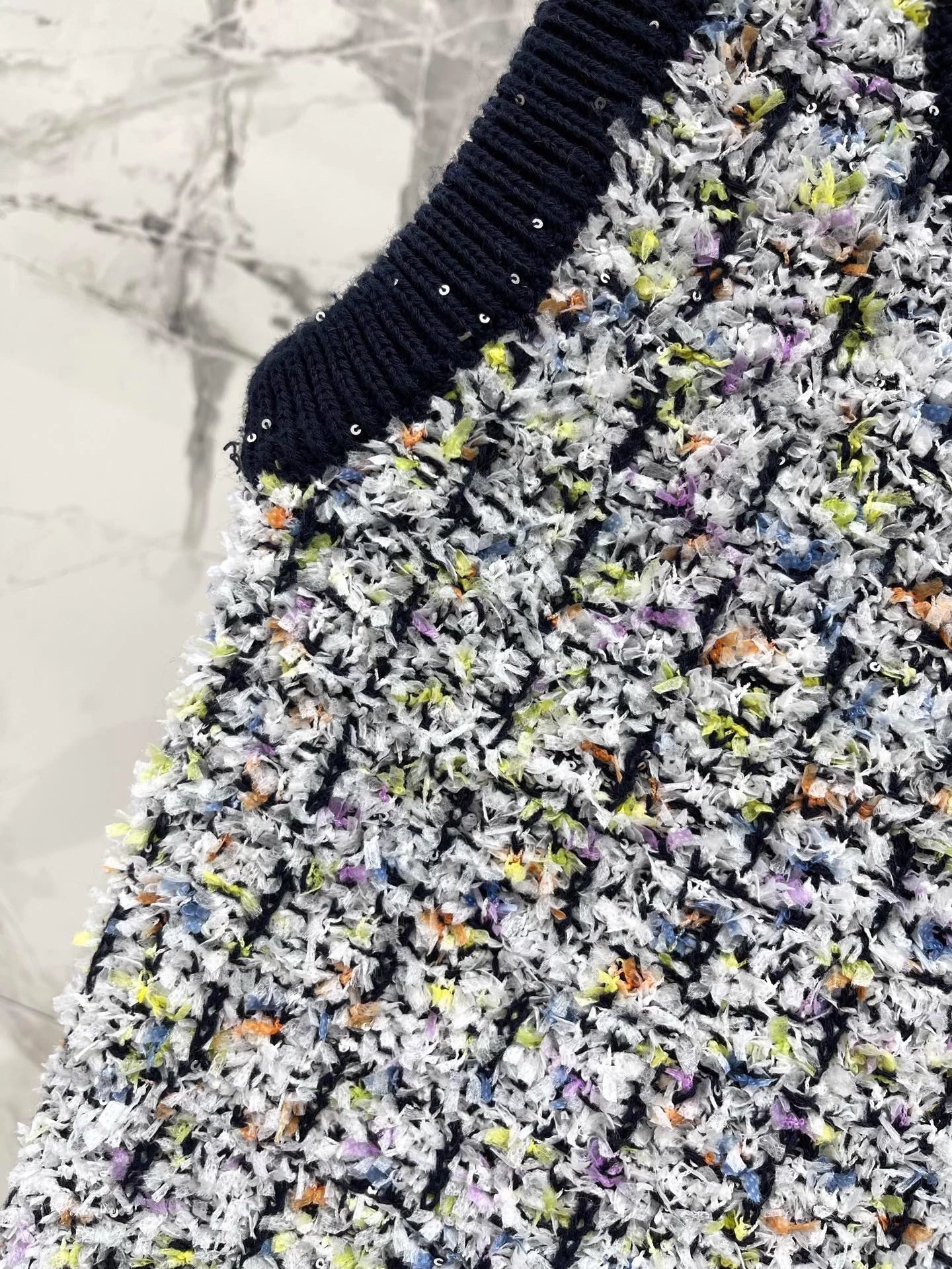 Knitted vest dress