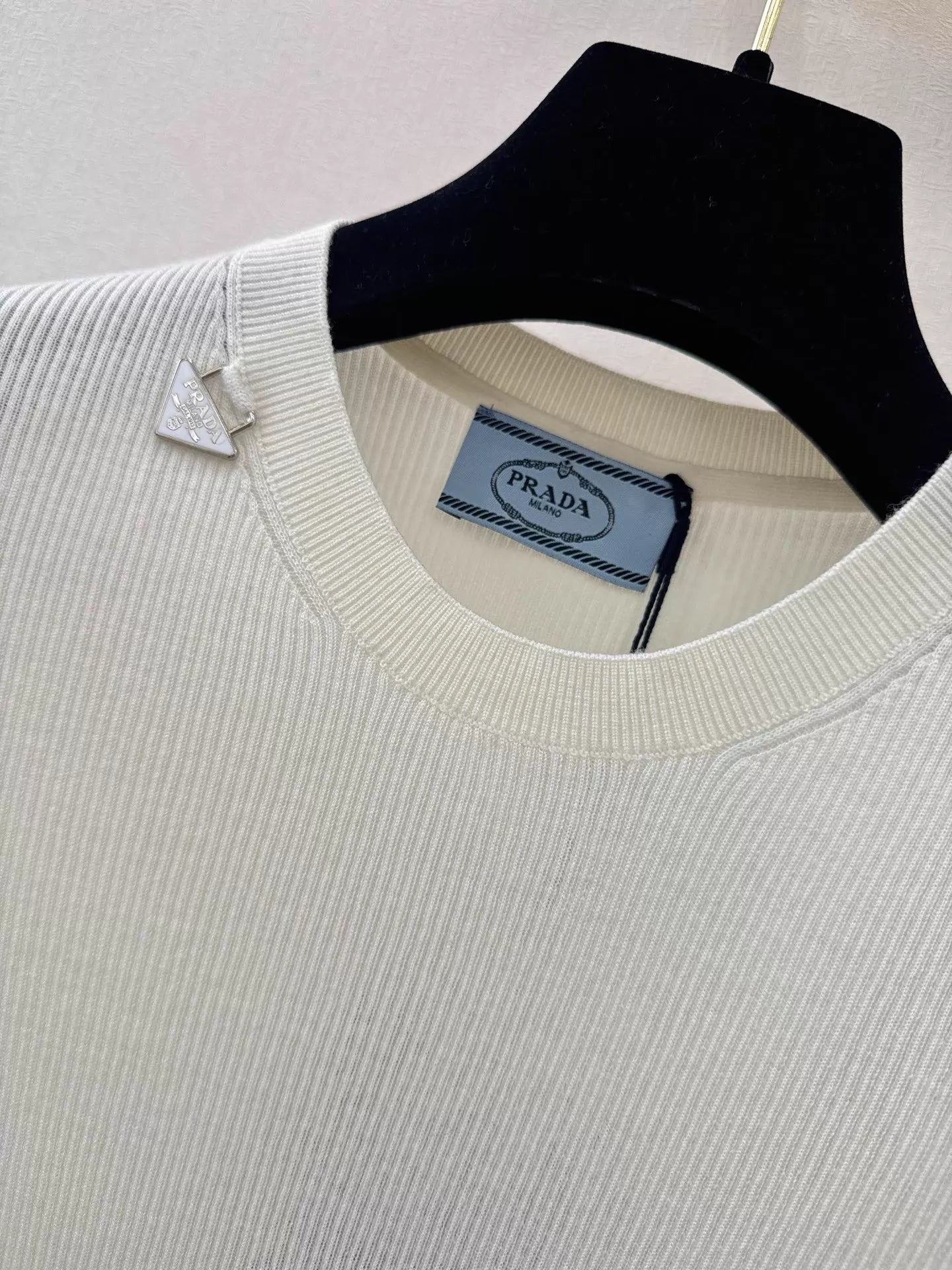 26ss Crew Neck Knit T-Shirt