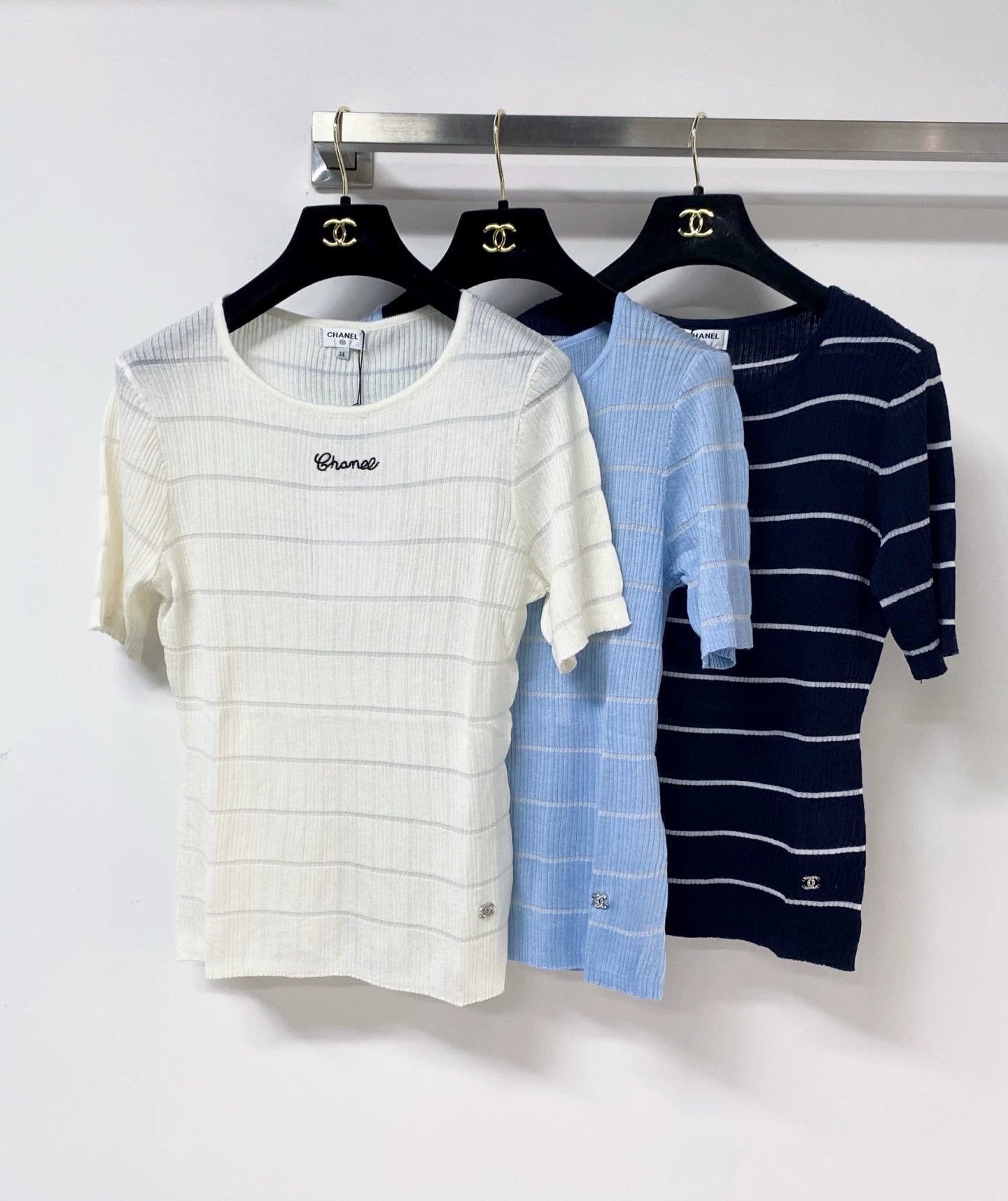 26ss T-shirt with chest logo