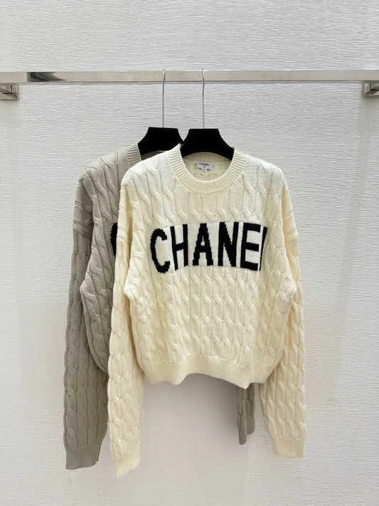 25fw Fried Dough Twists knitting sweater