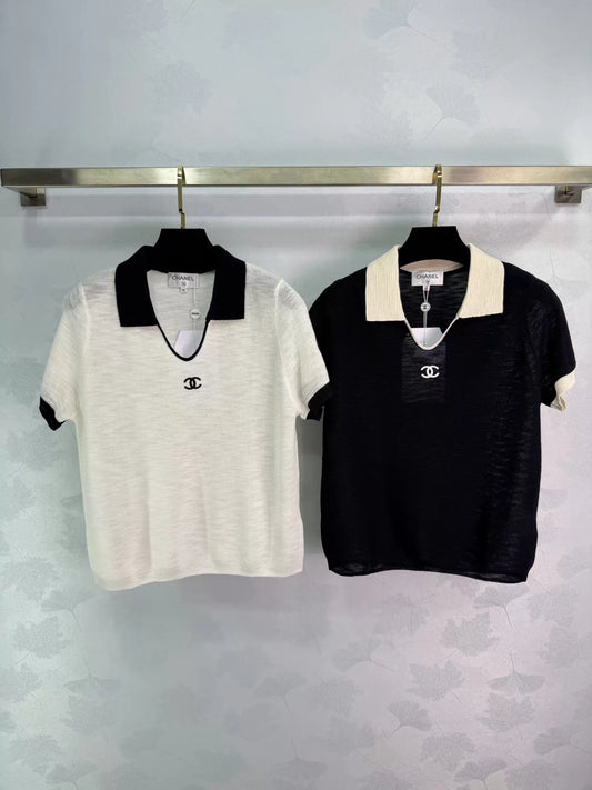 26ss Knitted Polo Shirt