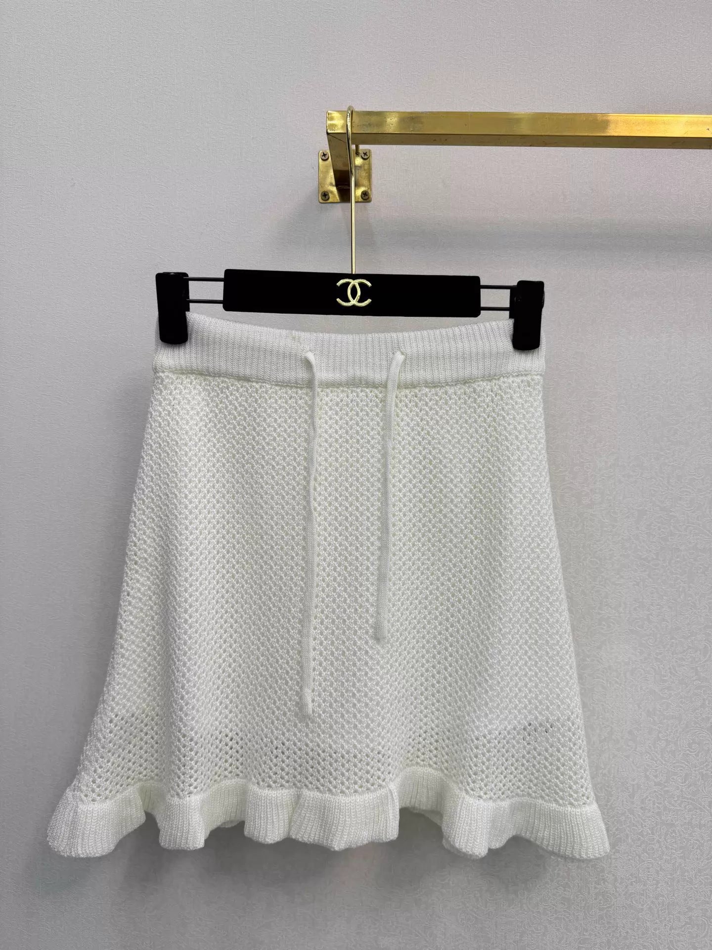 Knitted Vest + Skirt Set
