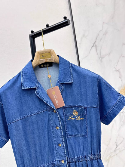 26ss denim dress