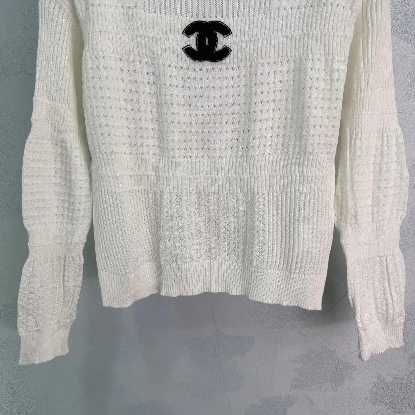 Openwork Knit Sweater