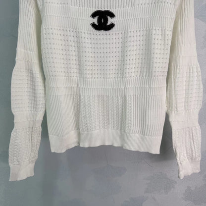 Openwork Knit Sweater