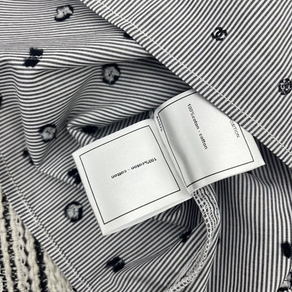 26ss Jacquard striped short-sleeved shirt