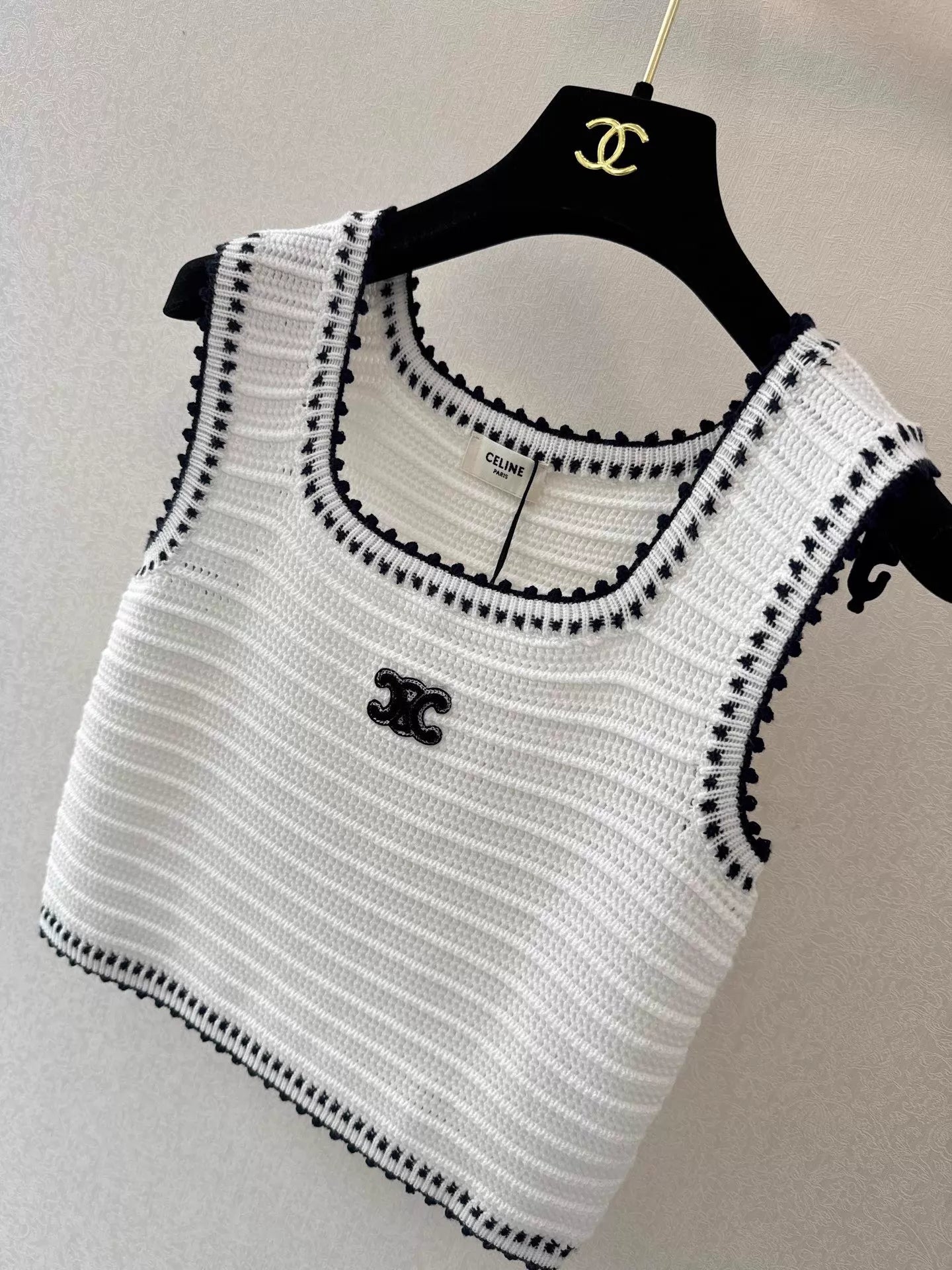 26ss Knitted Sleeveless Top