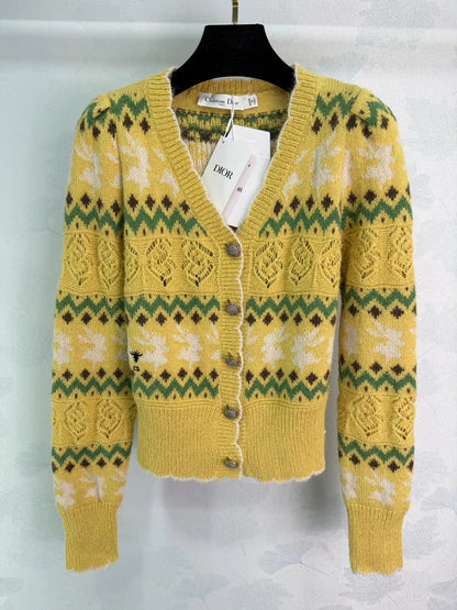 Logo Knit Cardigan