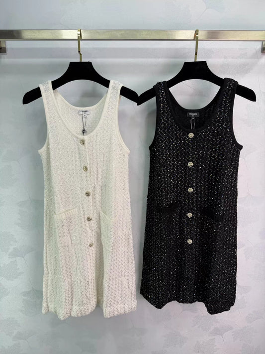Sleeveless Vest Dress