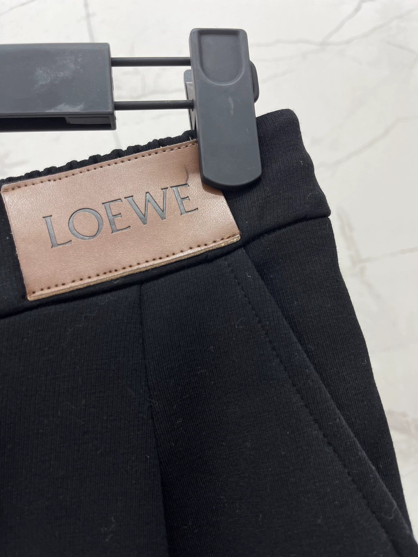 25fw Drawstring wide leg pants