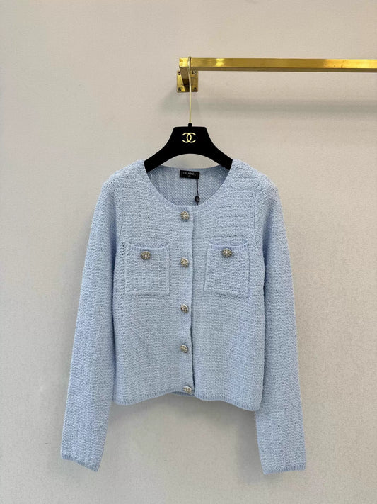 Double-breasted cardigan