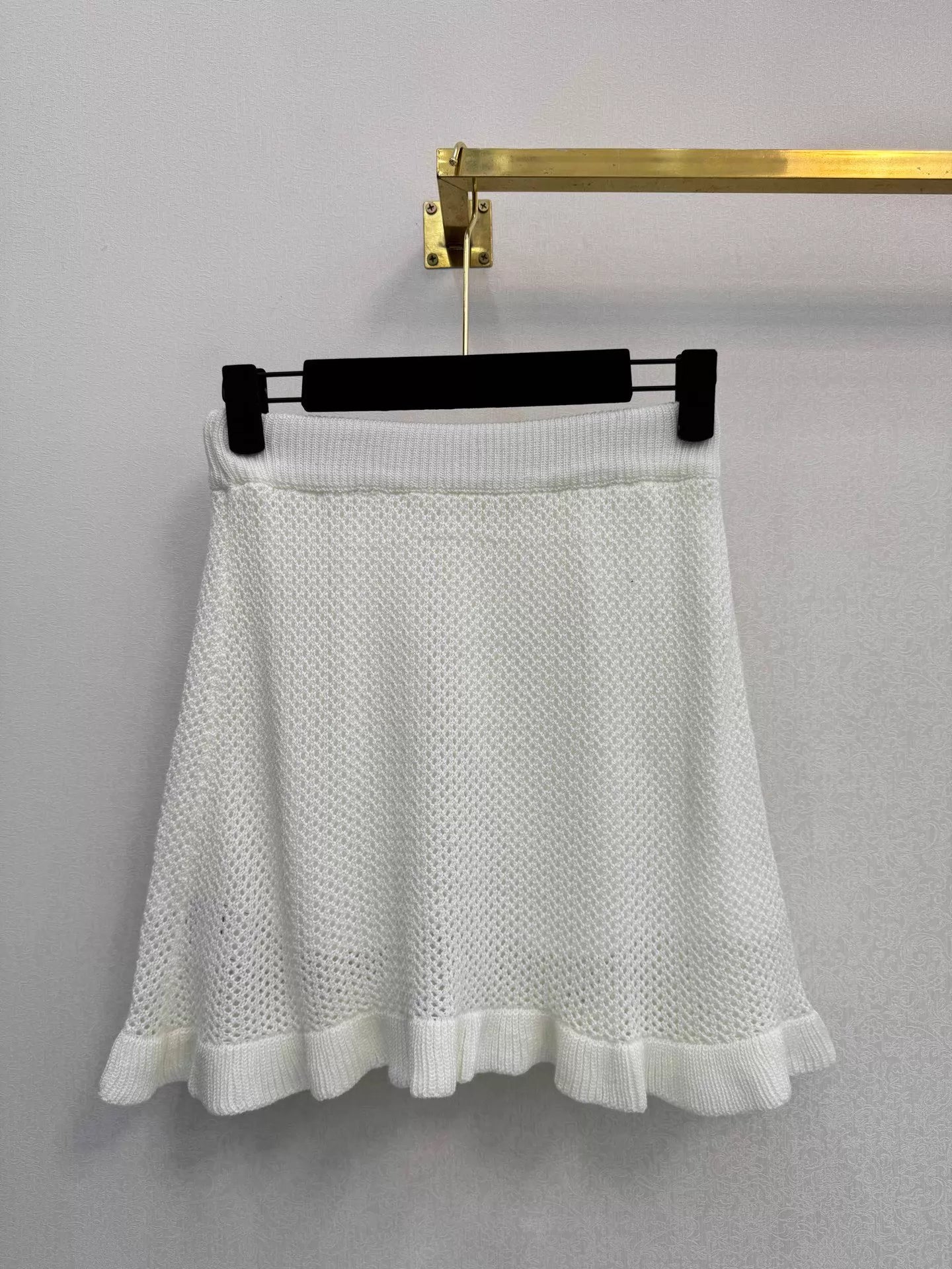 Knitted Vest + Skirt Set