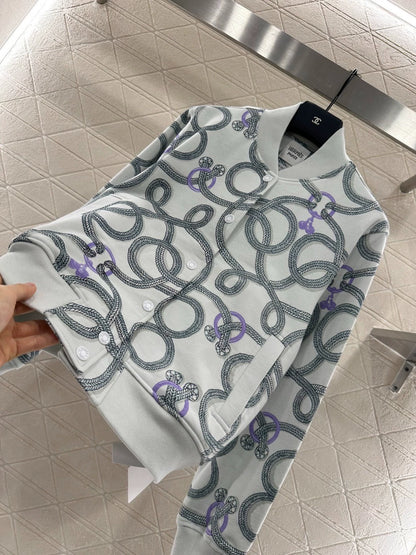 25fw Printed casual jacket