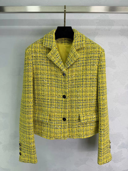 26ss Lemon yellow coat
