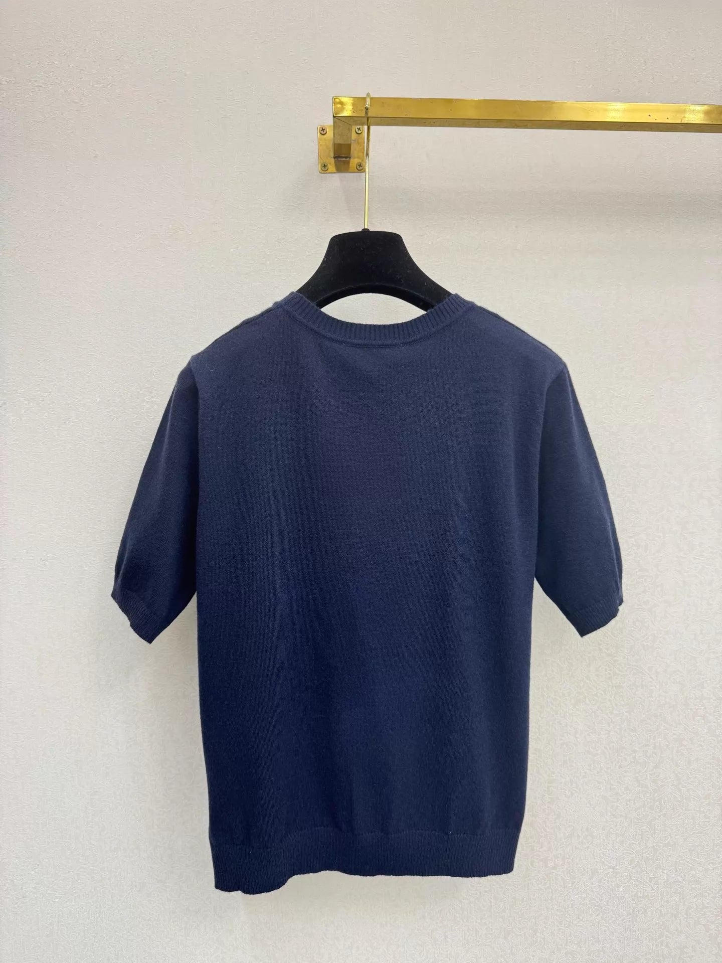 Short-Sleeve Knit Top