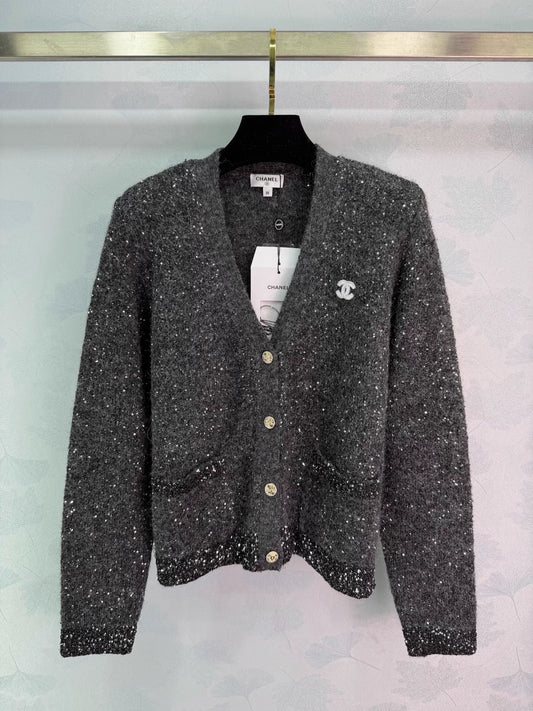 Sequined Cardigan