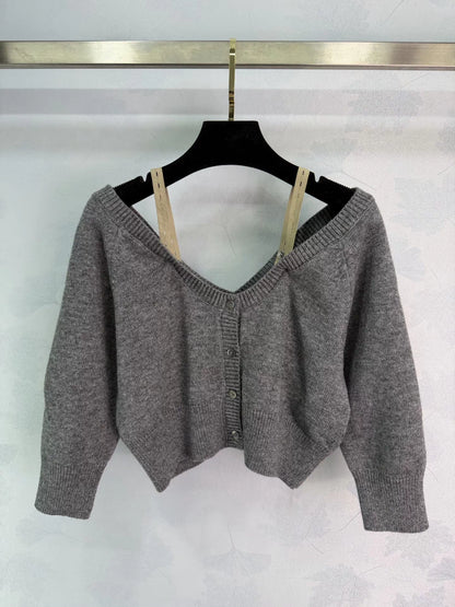 Wool Knit Cardigan