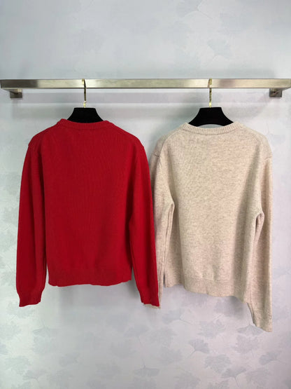 Logo Pullover Sweater