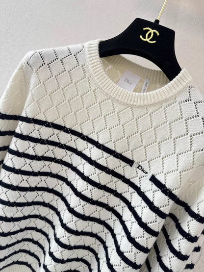 26ss Striped Knit Sweater