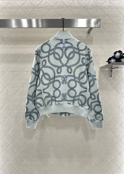 25fw Printed casual jacket