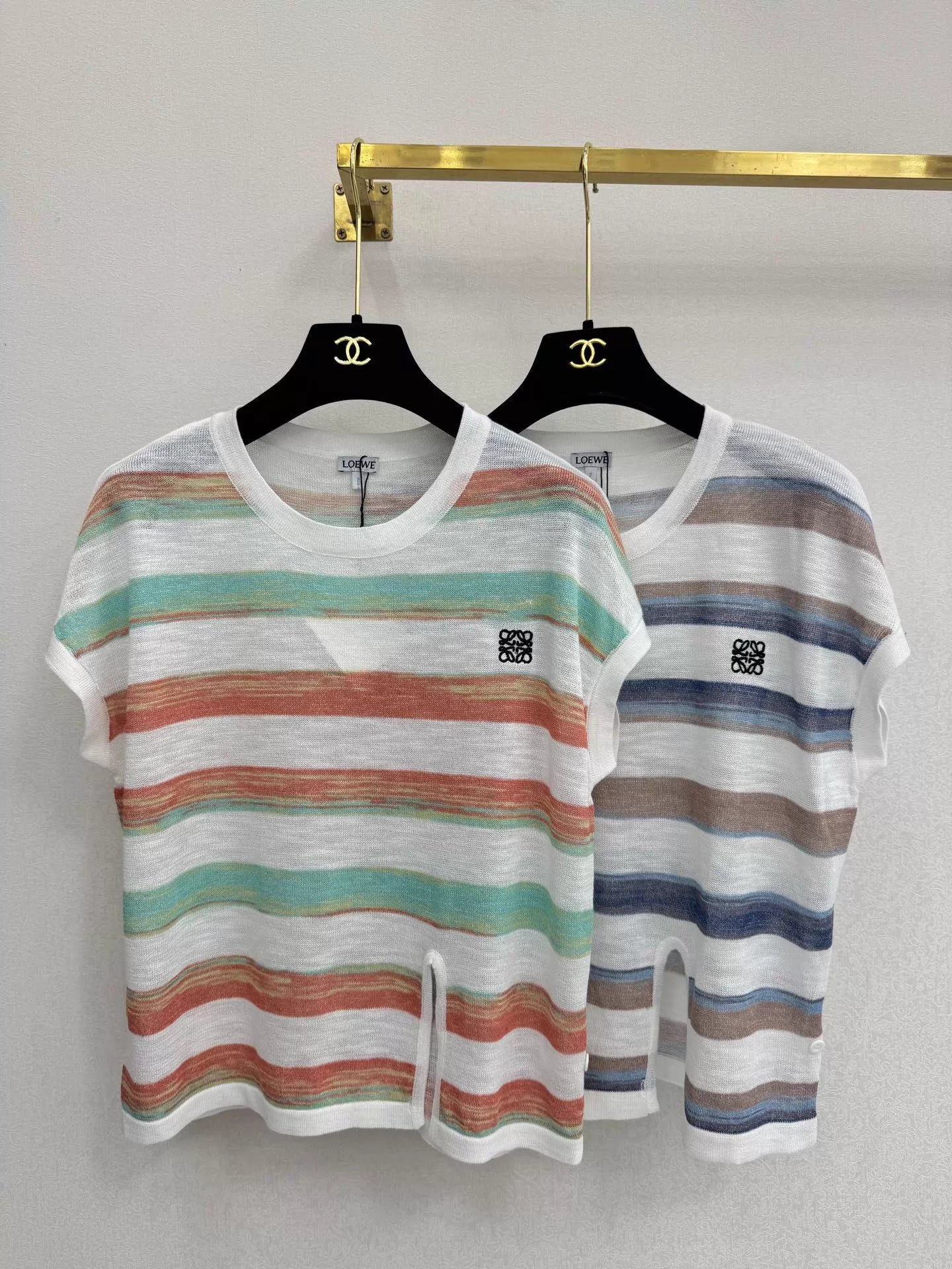 26ss Striped Knit T-shirt