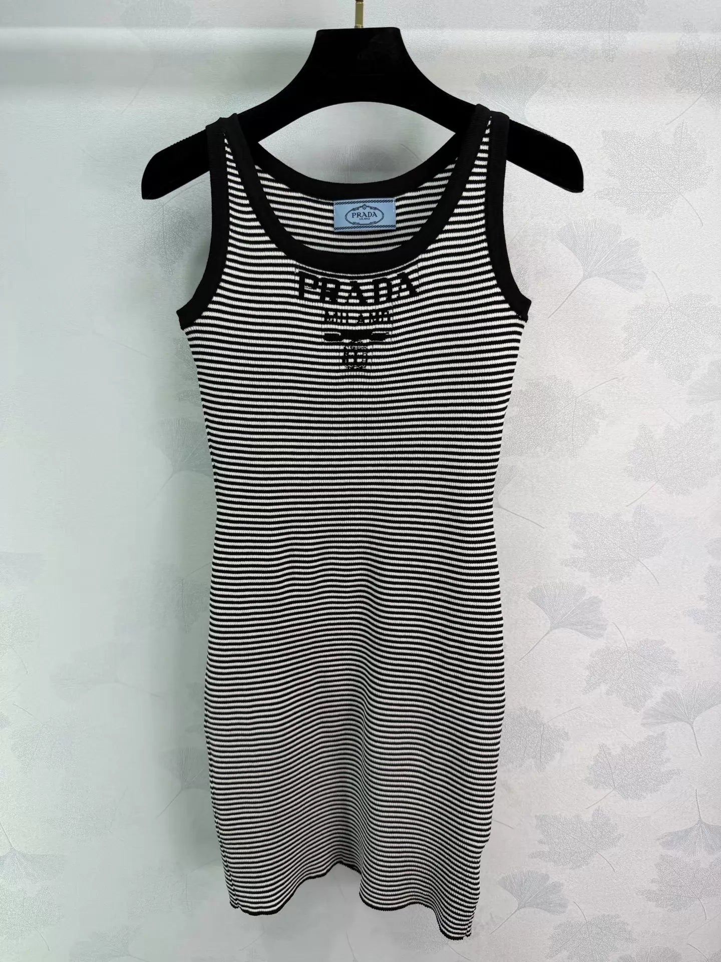 Striped Knit Vest Dress