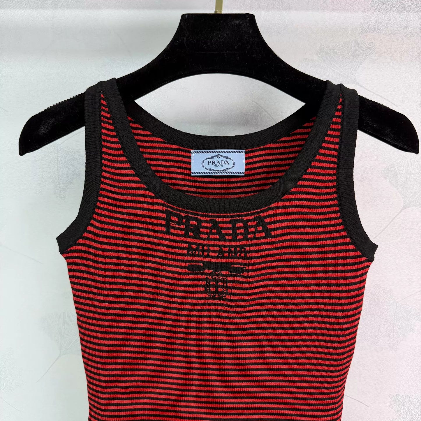 Striped Knit Vest Dress