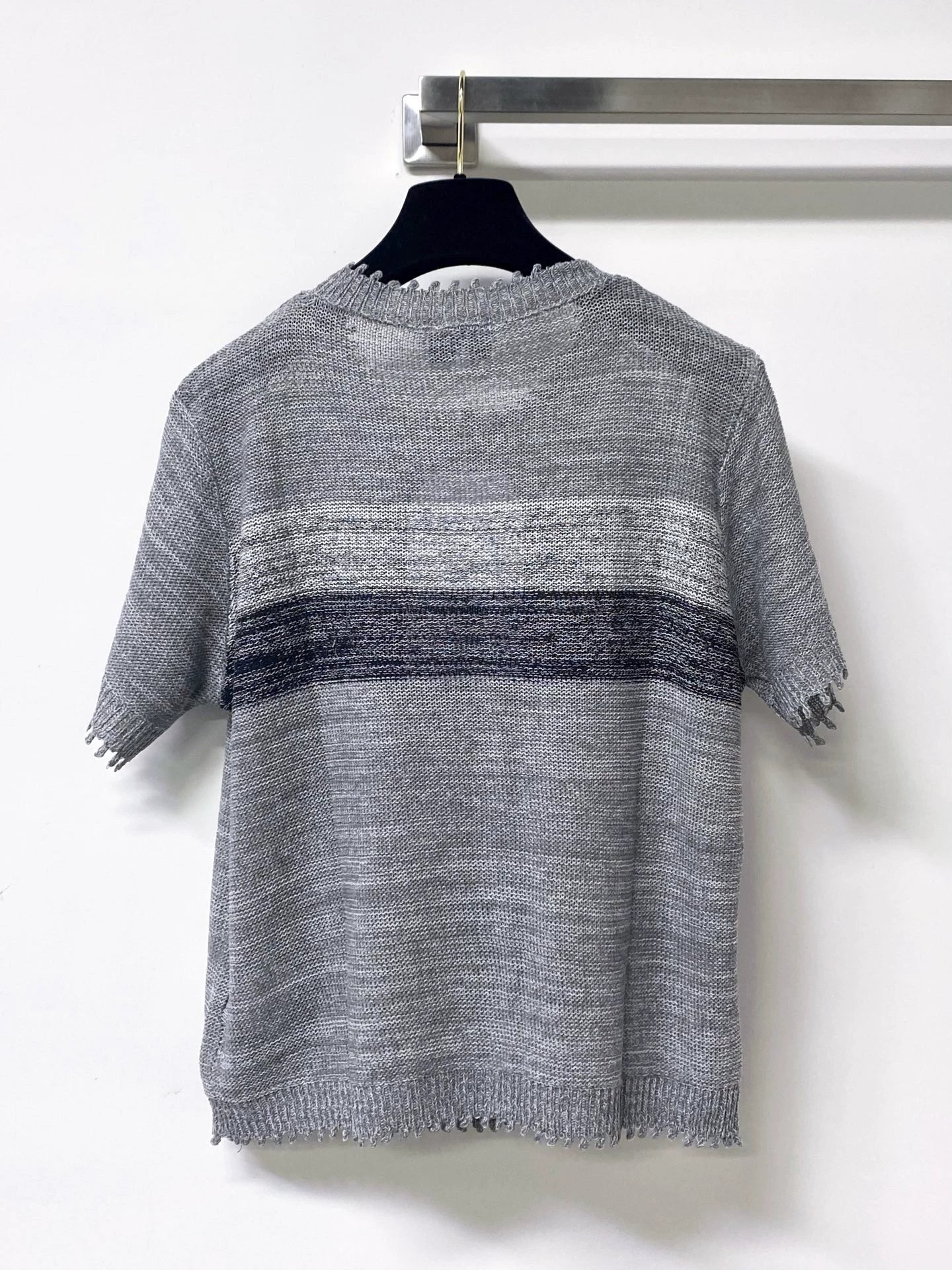 26ss Sequin Knit T-Shirt