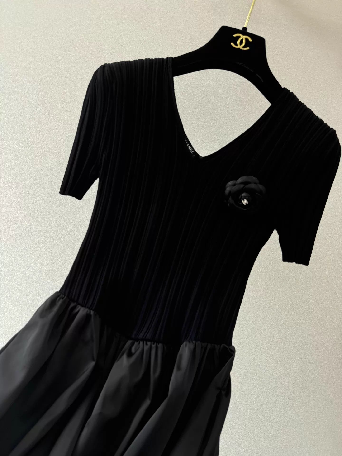 26ss Knitted Patchwork Dress