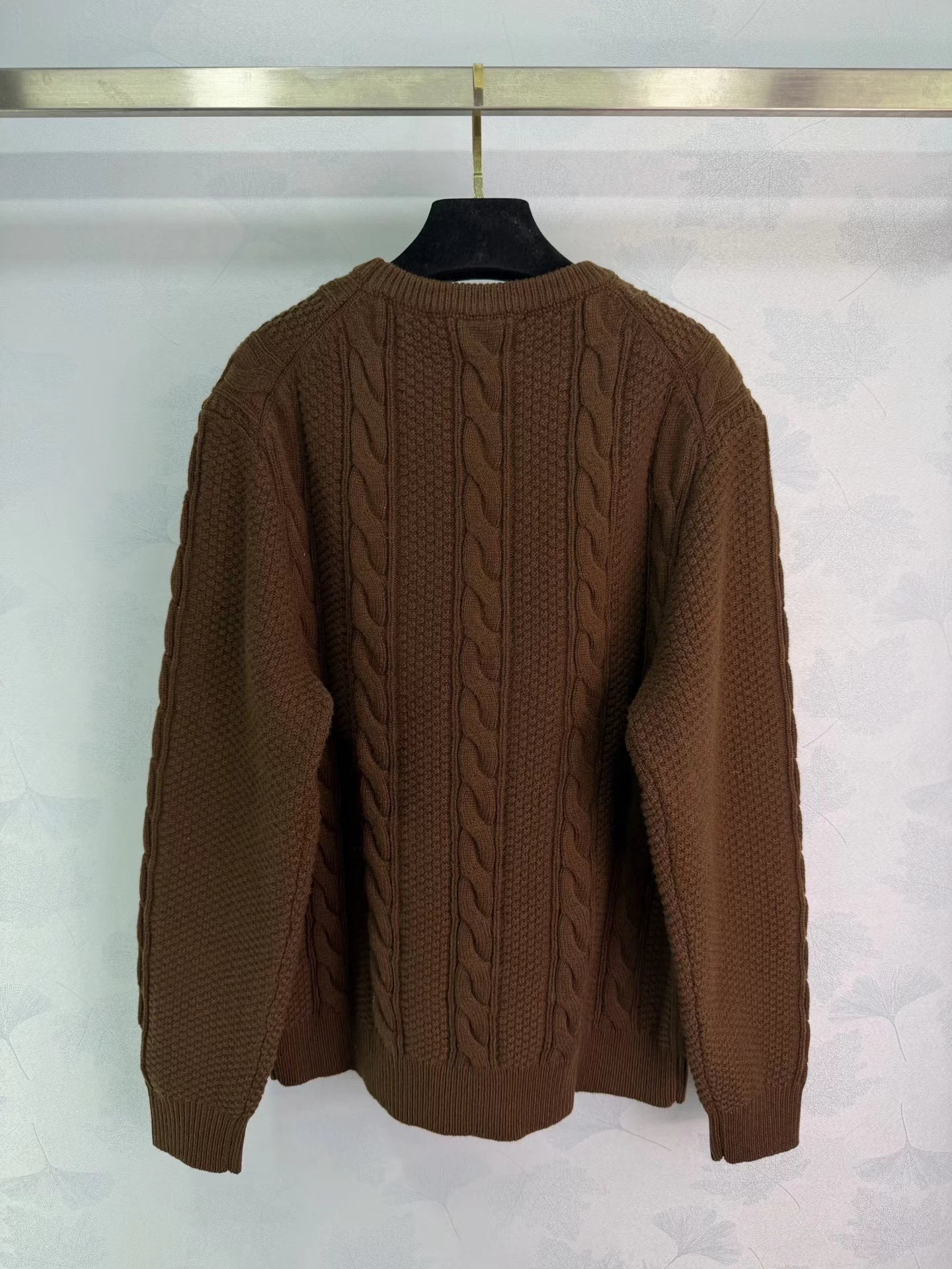 Retro Cable Knit Sweater