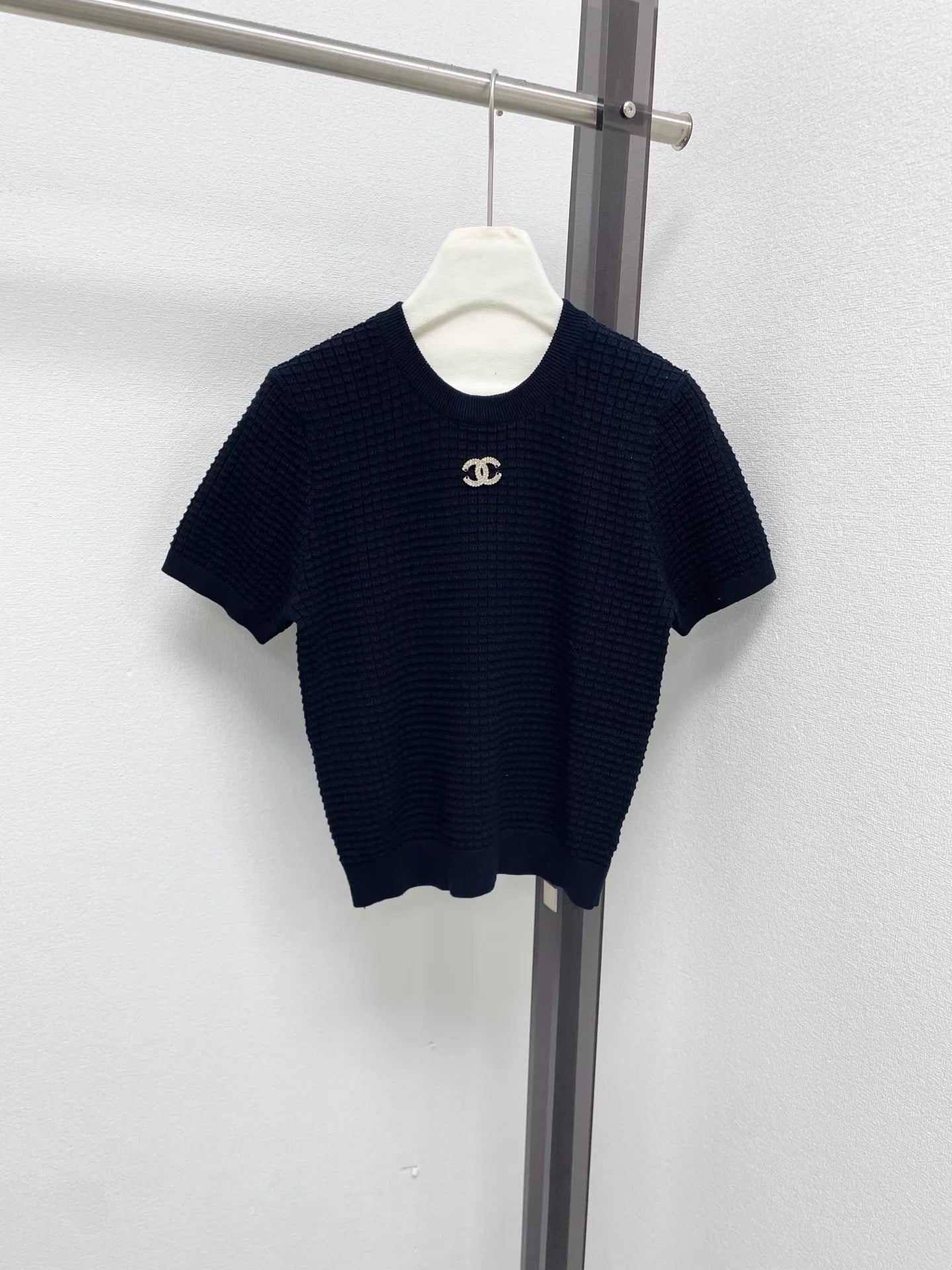 26ss Logo knitted T+shirt