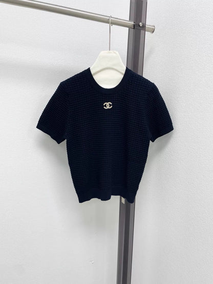 26ss Logo knitted T+shirt