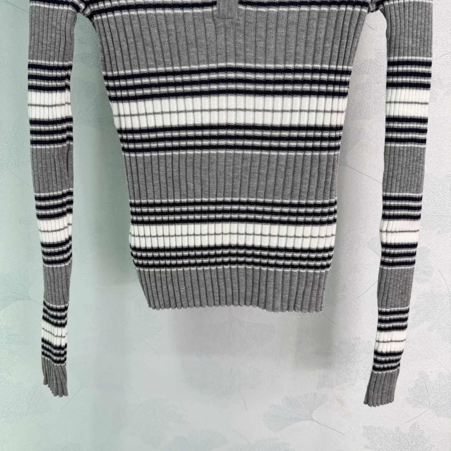 Striped Knit Sweater