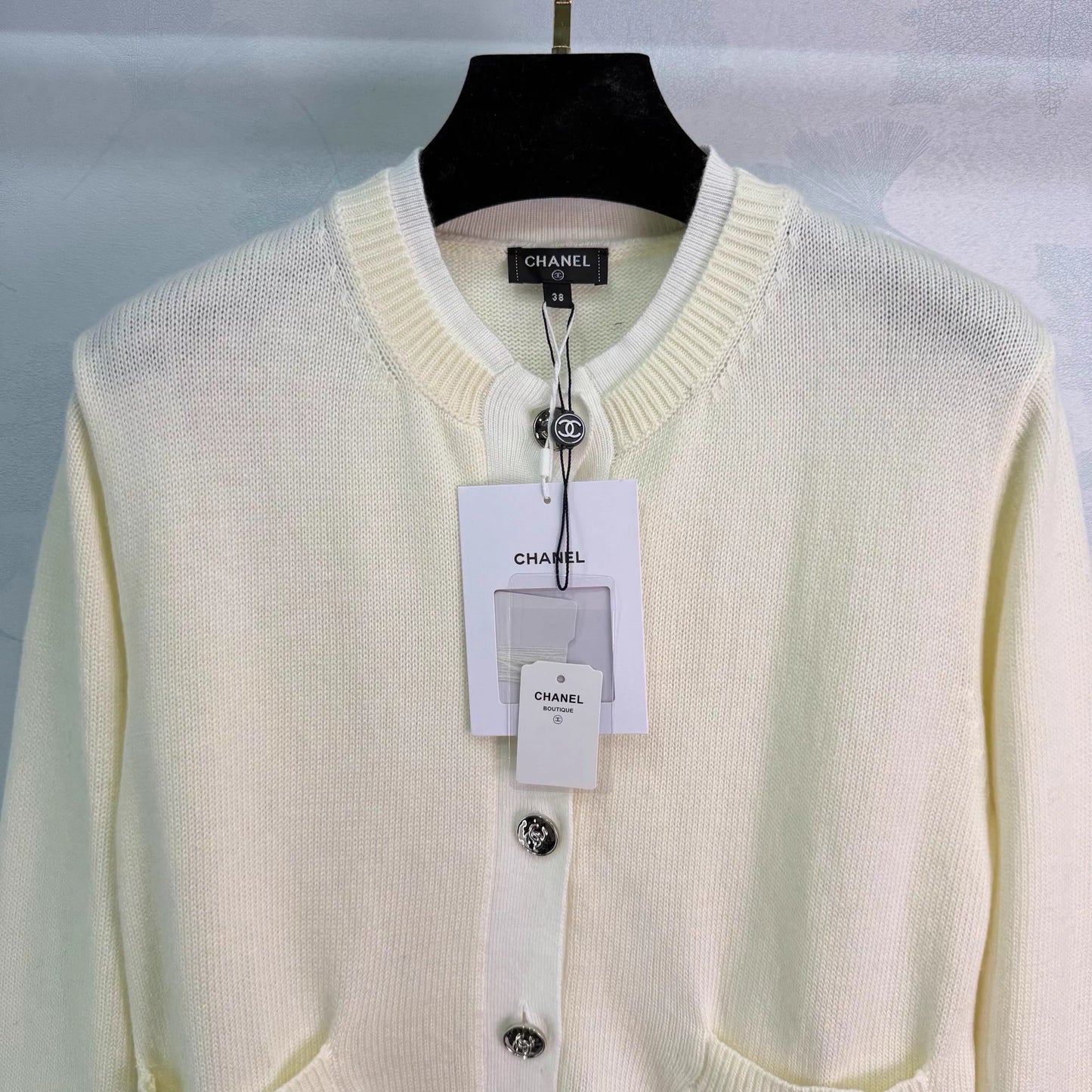 New knitted cardigan