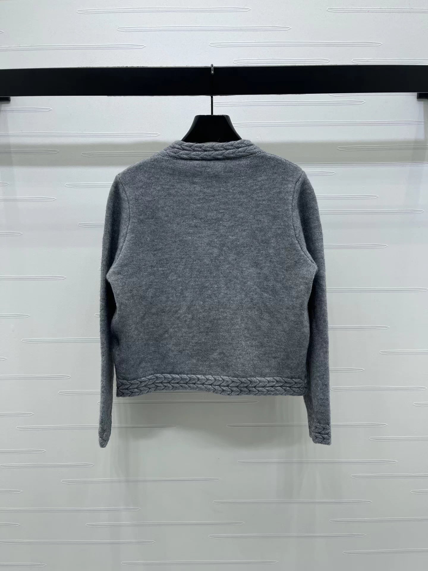 3D Cable Knit Cardigan