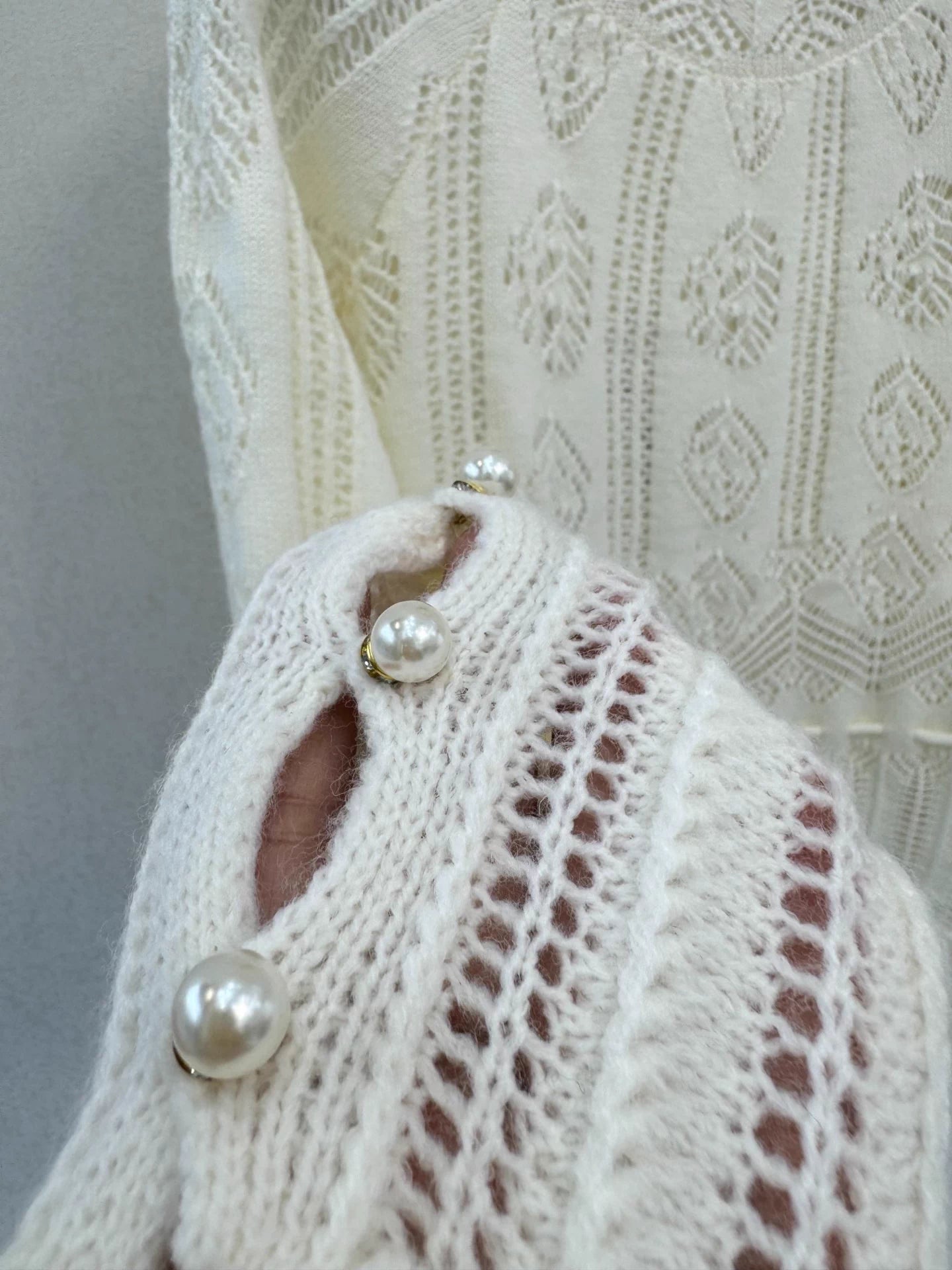 Openwork Knit Sweater