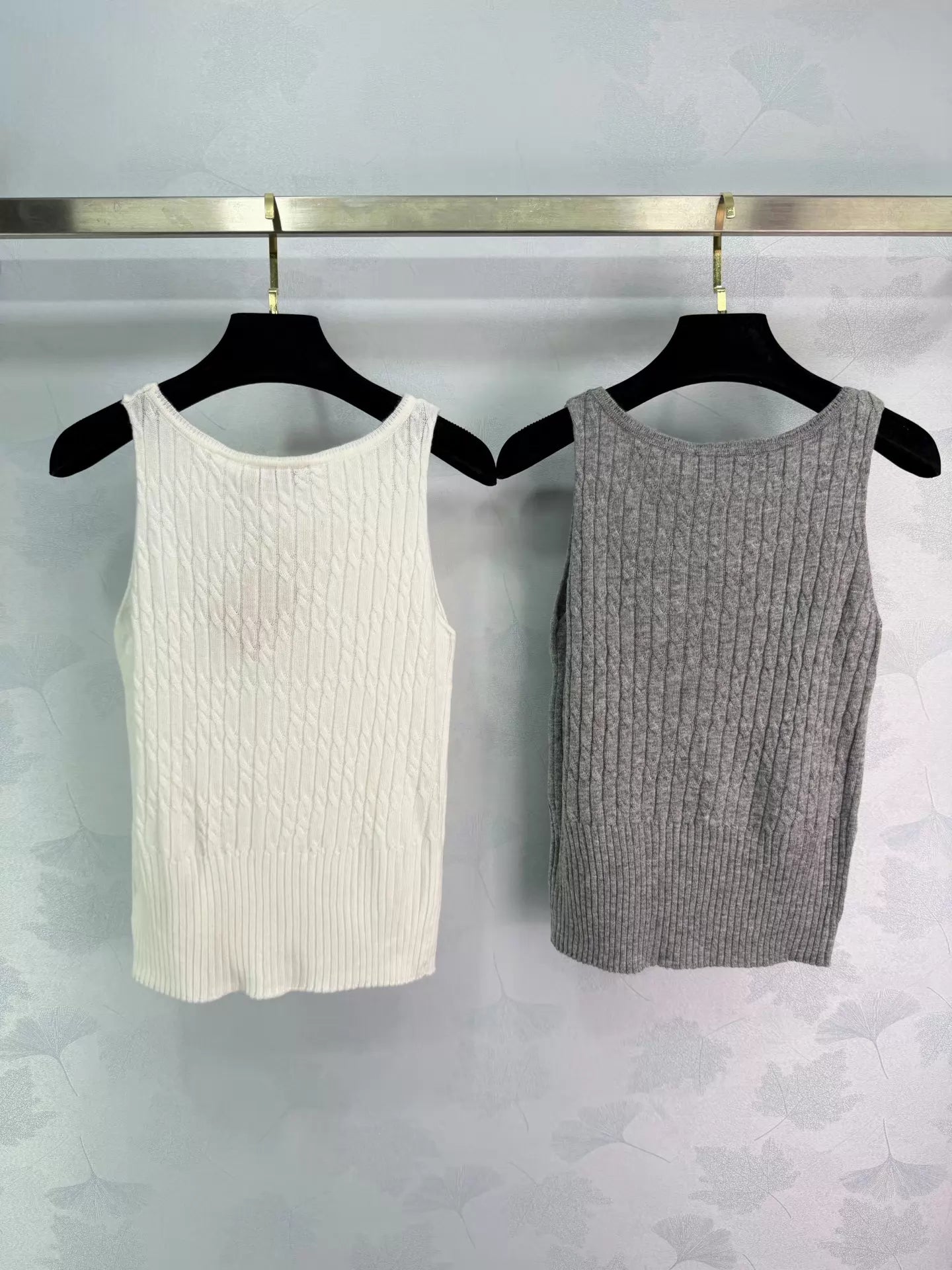 26ss Cable Knit Vest