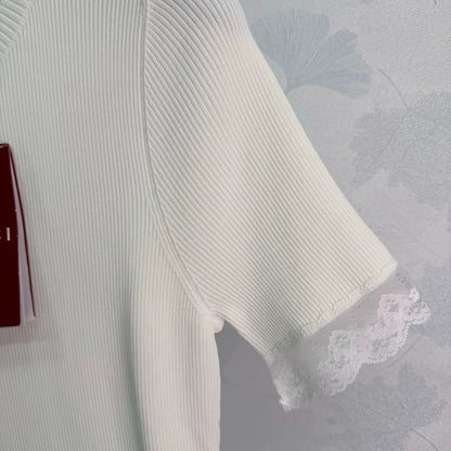 GUCCI/26SS White Knit Dress