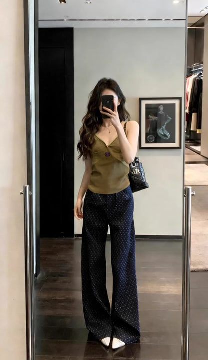 26ss Lace-trimmed Vest