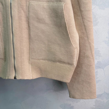Hermès / 26 New Three-Color Hoodie Knit Cardigan