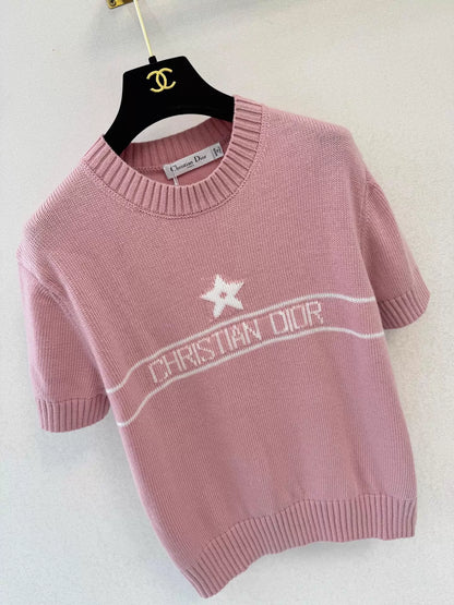 26ss Star Logo Knit T-Shirt
